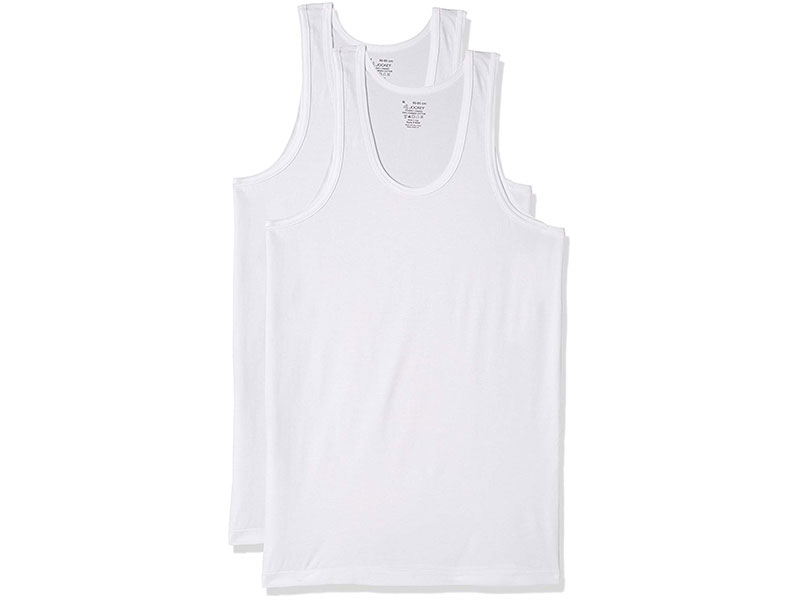 Jockey Men’s Cotton Undershirt (Pack of 2) (Modern Classic)